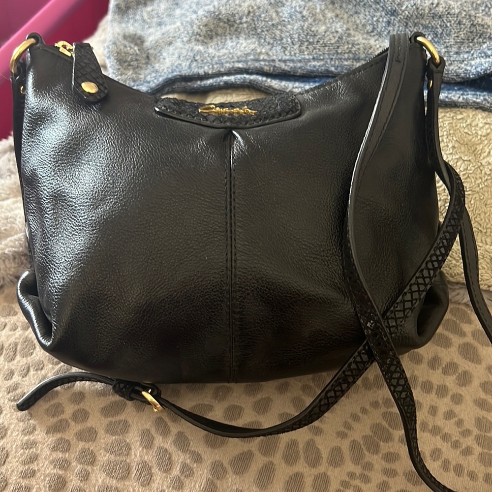 Coach evening bag black
